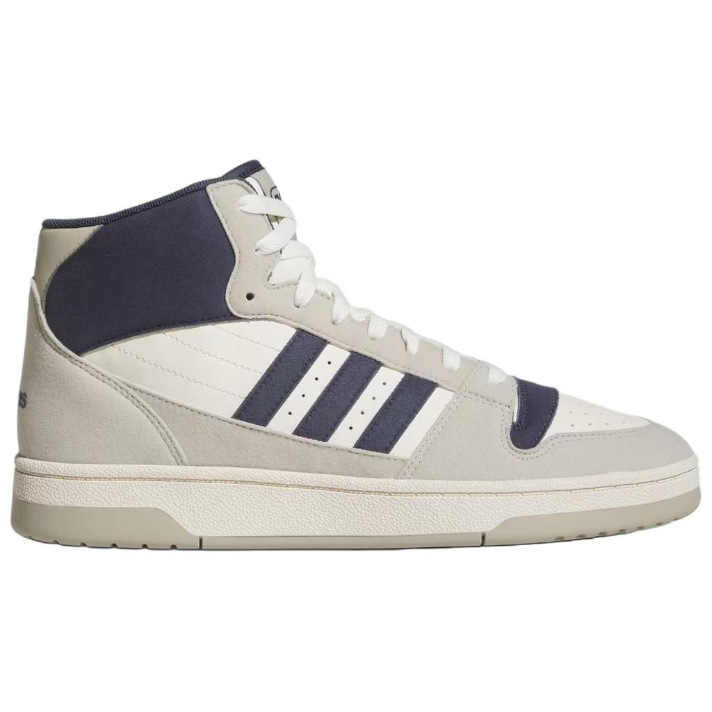 adidas TURNAROUND Высокие Кеды для Скейтборда Унисекс Белый Светло-Серый Синий JS3402