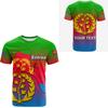 2023 Tessffel Africa Country Eritrea Lion Colorful Retro 3DPrint Men/Women Summer Casual Funny Short Sleeves T-Shirts Streetwear