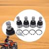 4 Pieces Ball Joints Replaces 7081580 7081666 Enhanced Performance Professional Sturdy 7061220
