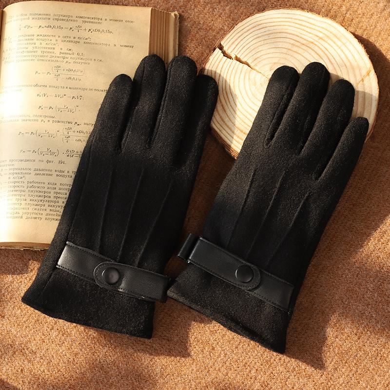 Women's Aesthetic Touchscreen Warm Touchscreen Compatible Cycling Daily Use Party Business Winter Wool Gloves