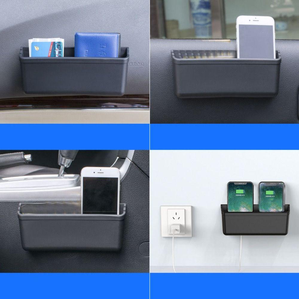 Universal Car Storage Box Pocket Multifunction Container New Mobile Phone Holder