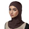 Women Headscarf Hat Solid Color Ethnic Top Hat Comfortable Elastic Hair Bag Head Wrap Headwear Hair Accessory