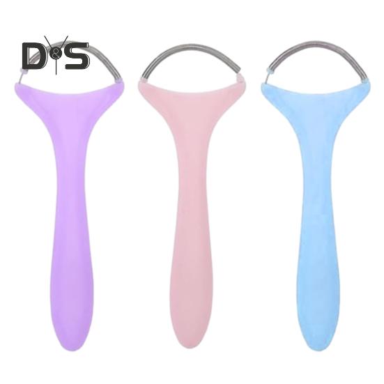 Средство для удаления волос на лице Spring Portable Beauty Spring Epilator Tool для быстрого удаления волос на верхней губе, подбородке, щеках, шее, многоразовое, моющееся