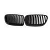 Black Front Kidney Double Slat Grill Grille For BMW 5 Series F10 F18 520 523 525 530 2010-2017 Dual Line Racing Grills