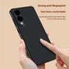 For Samsung Galaxy S25 Edge Case Leather+PC Hard Phone Cover Carbon Fiber Texture