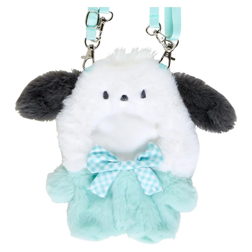 Сумка-наплечник Sanrio Pochacco для переодевания 18x15x1 см Аксессуар с персонажем