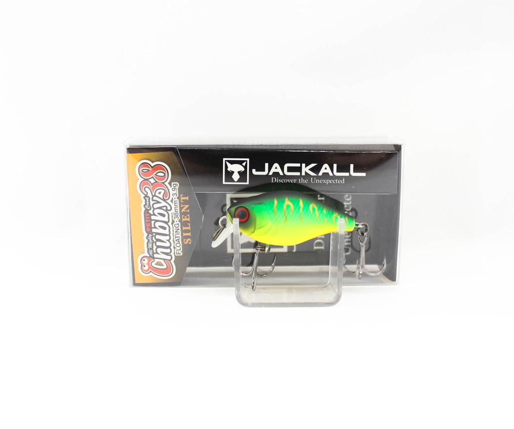 Jackall Chubby 38F Бесшумный плавающий коврик для приманки Tiger (4141)