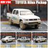 1/64 TOYOTA Hilux Pickup Truck Miniature Toy Car Vehicle Premium Model Free Wheels Diecast Metal Alloy Collection Gift