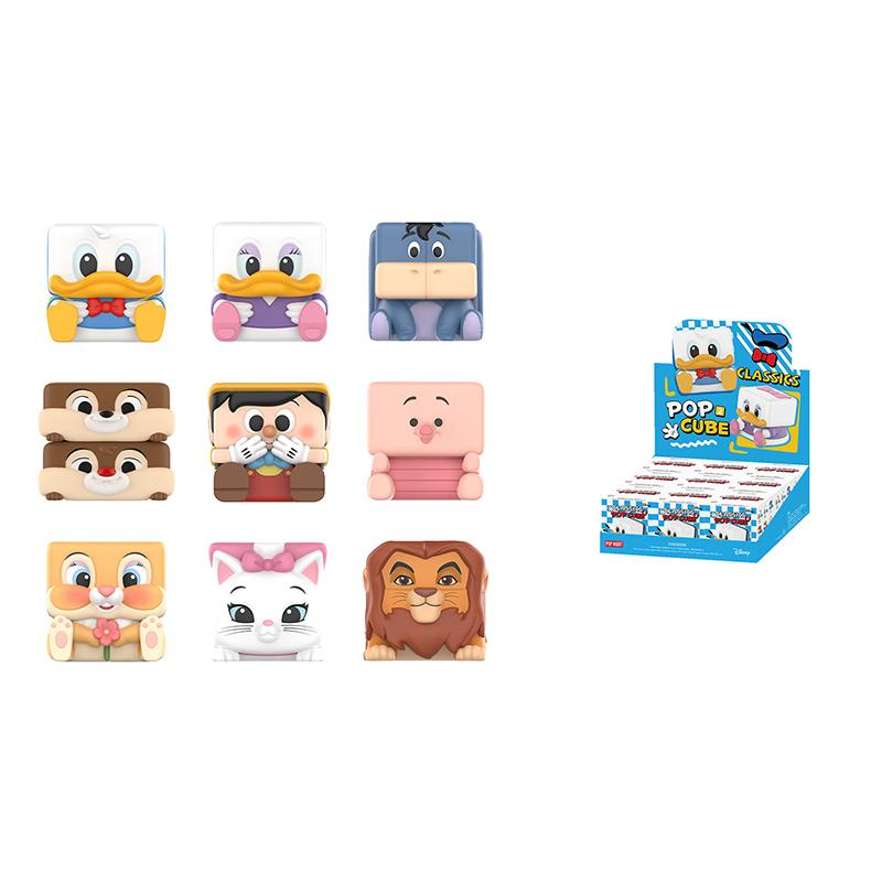POP MART POP CUBE 2 Фигурка персонажа Mystery Boxes Одиночная Mystery Box/Полная коробка 9 шт. PPMT-2512-0041