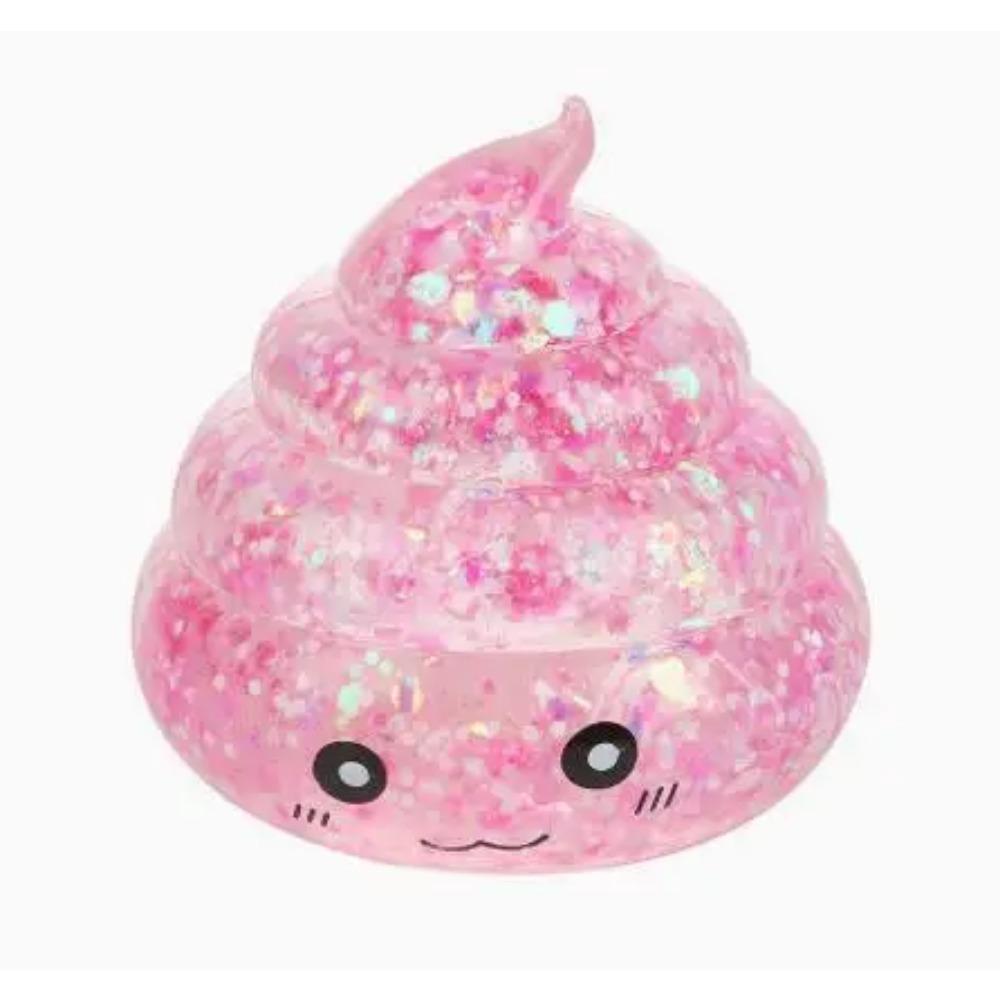 Новинка Сквиш Мальтозная Какашка Антистресс Сквиши Игрушки Блестящие Забавные Растягивающиеся Сжимающиеся Фиджет Игрушки для Взрослых Подарок на День Дурака