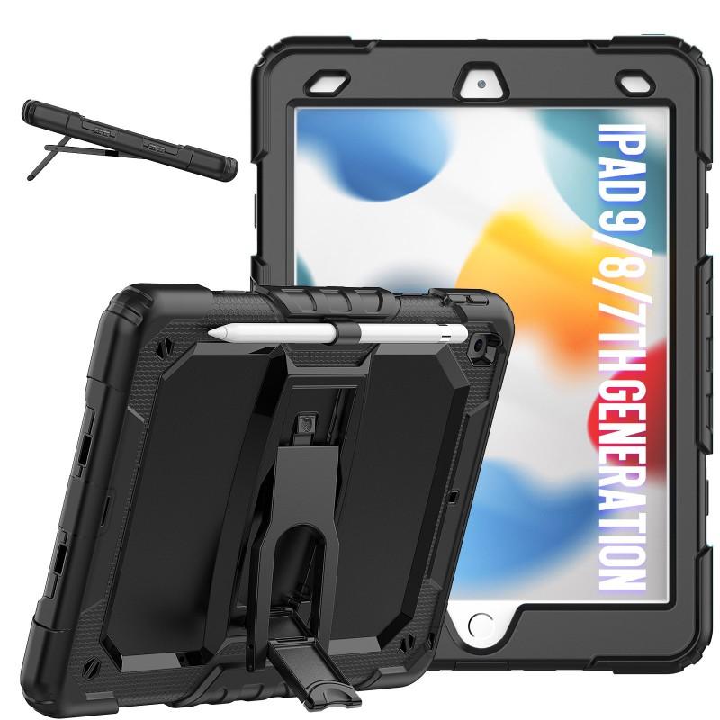 Kids IPad 10.2 Inch Case 2019-2021 Shockproof Silicone Cover With Stand Full Protection Children