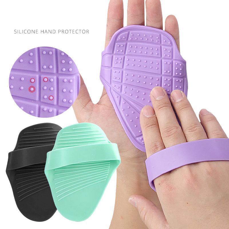 Weight Lifting Grip Pads Gym Workout Gloves Silica Gel Anti-Slip Fitness Grips For Men Women Dumbbell Pull-Up Strength Training