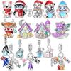 New Christmas Snowman Compatible with Original Bracelet Necklace DIY Jewelry Christmas Gift