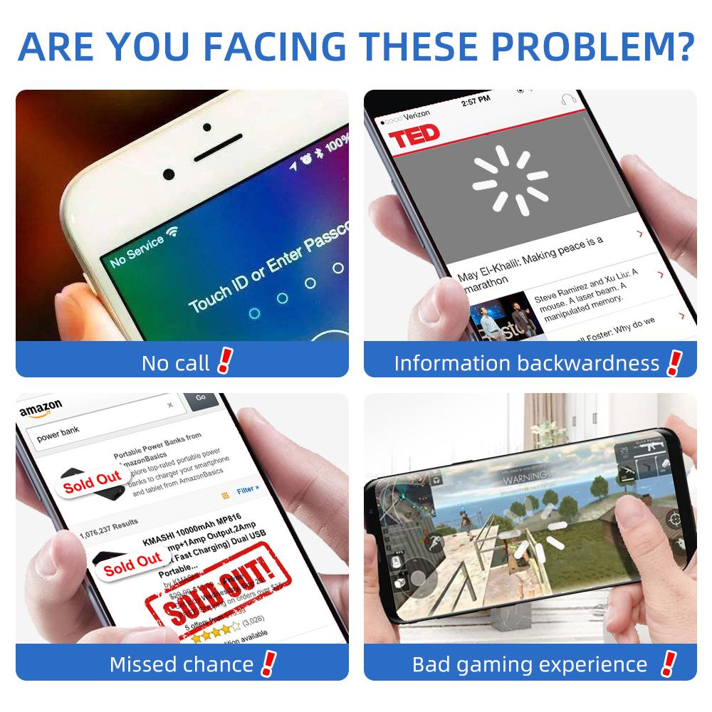 GOBOOST Новый модернизированный трехдиапазонный усилитель сигнала с высоким коэффициентом усиления 70 дБ 2G + 3G + 4G Усилитель сотовой связи 850 900 1800 2100 МГц Ретранслятор мобильной сети с комплектом антенны