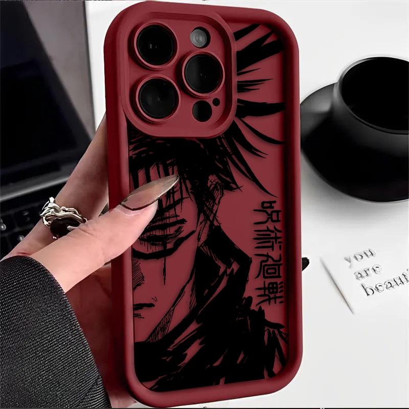 Чехол для телефона Аниме Jujutsu Kaisen Для vivo Y28 Y03 Y17s Y19s Y100 Y78 Y36 Y27 Y16 Y77 Y75 Y35 Y22s Y02 Y72 Y76 4G 5G