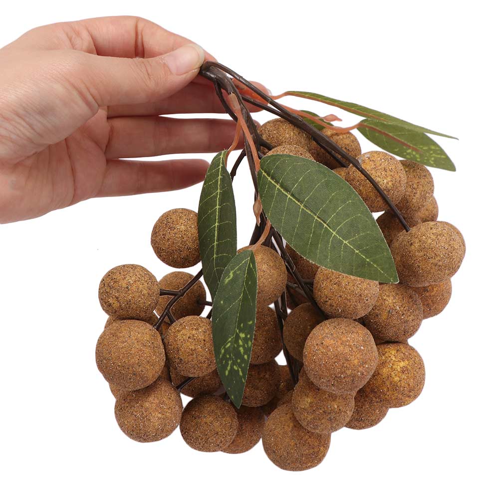 Handicrafts Artificial Fruit Lifelike Foam Longan Model Simulation Longan Shopwindow Ornament