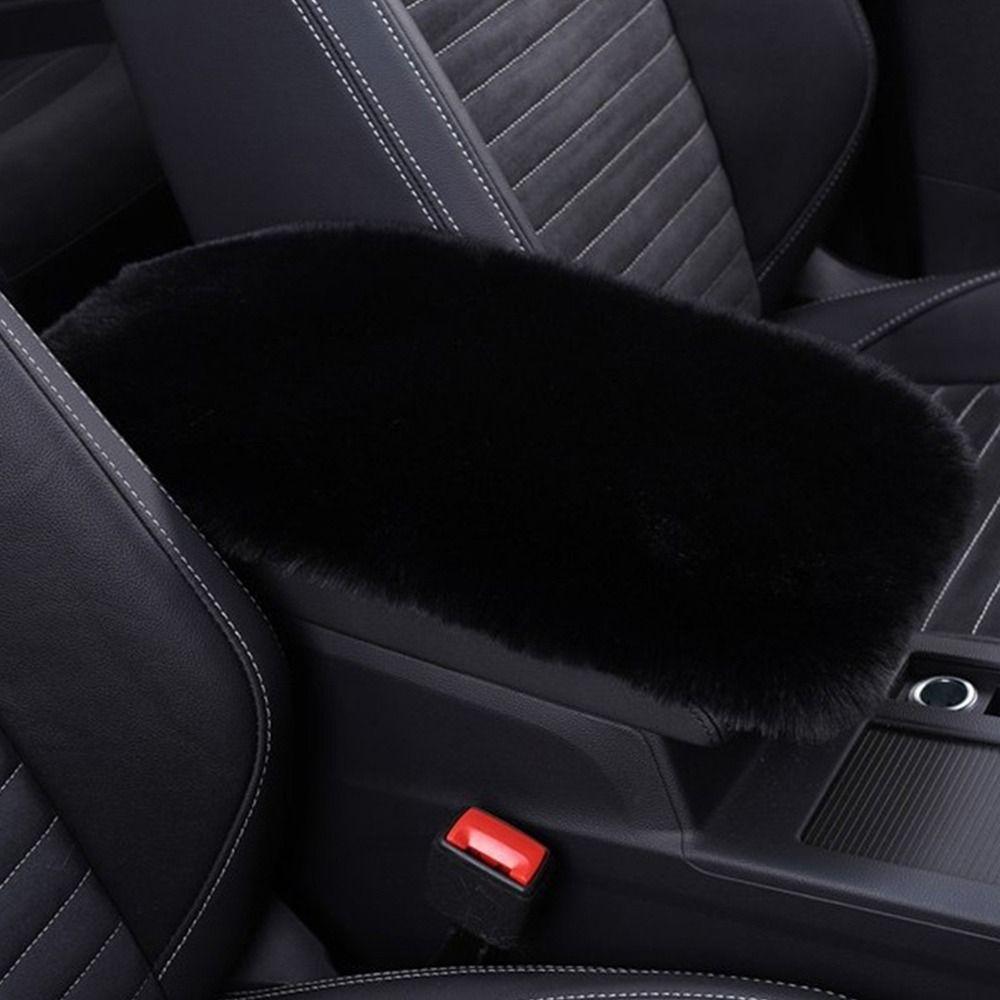 Tissue Storage Car Armrest Mat Plush Console Arm Rest Protection High Quality Car Armrest Box Pad