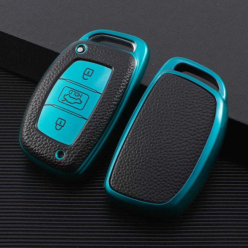 Кожаный чехол для ключей из ТПУ, сумка, чехол, защитный брелок для Hyundai Elantra HB20 I10 I20 I30 IX25 IX35 IX45 TUCSON