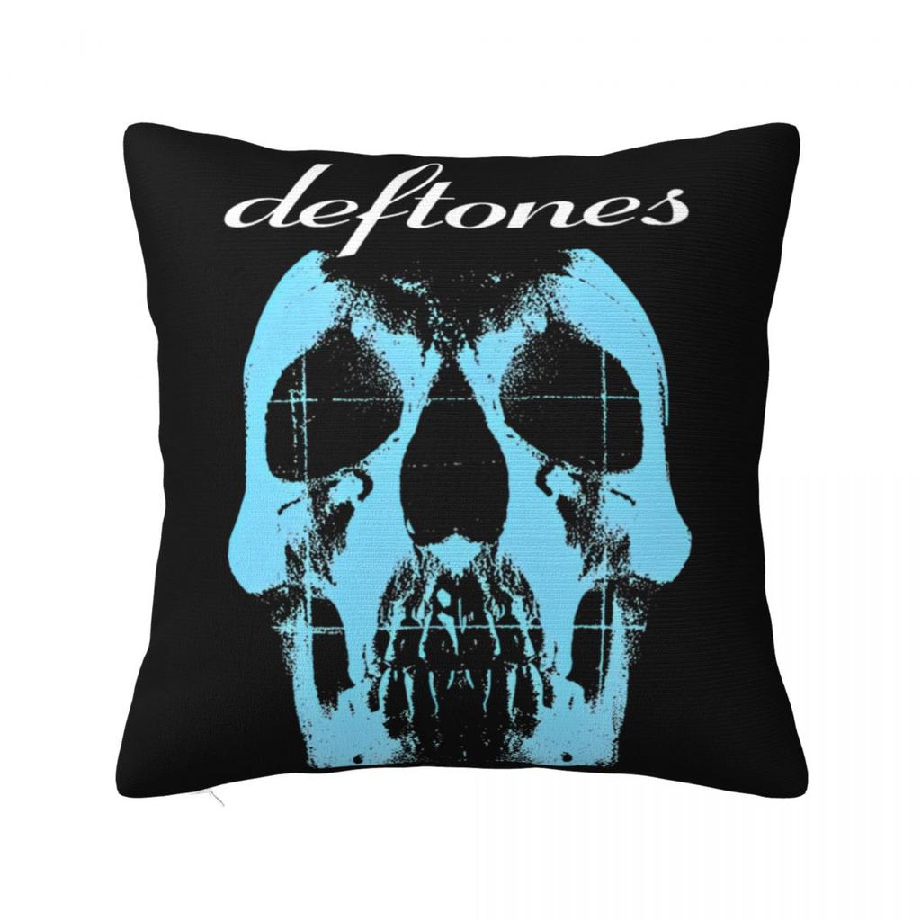 Deftones White Pony Album Square Pillow Cases Band Cushion Cover Decorative Pillowcase For Home 45*45Cm