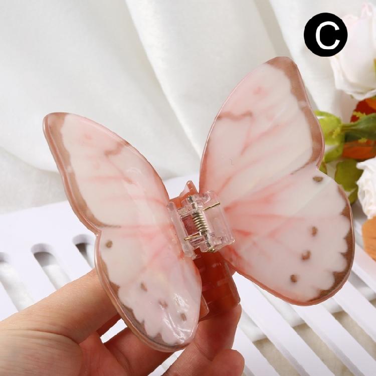 Stylish Hair Ornament Butterfly Hair Clip Unique Hair Claw Elegant Hair Grab