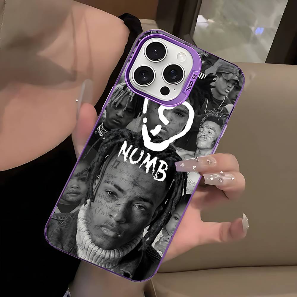 Чехол для телефона рэпера X-XXXTentacion Для IPhone 16 15 14 13 12 11 17 Pro MAX Plus Pro Матовый противоударный чехол