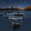 Sony FE 16mm F1.8 G Ultra-Wide Prime Lens