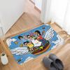 Cartoon B-Bobs Anime BurgersES Entrance Door Mat Washable Non-Slip Living Room Sofa Chairs Area Mat Kitchen Welcome Doormat