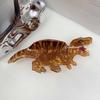 Colorful Dinosaur Hair Claw Funny Chameleon Crab Hair Clip Cute Acetate Claw Clips Hair Accessories For Women Girls