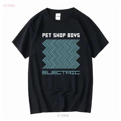 Pet Shop Boys НОВАЯ ЧЕРНАЯ ФУТБОЛКА Все Размеры S 4XL FR241 винтажная Стиль стритвир Слегка графичный Топ для Повседневной Носки