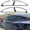 Для Tesla Model 3 2017-2022 Sedan Window Chrome Delete Blackout ABC Pillars Glossy Black Stickers