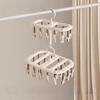 360° Rotatable Sock Drying Rack Thickened Design Socks Organizer Holder  Clothing