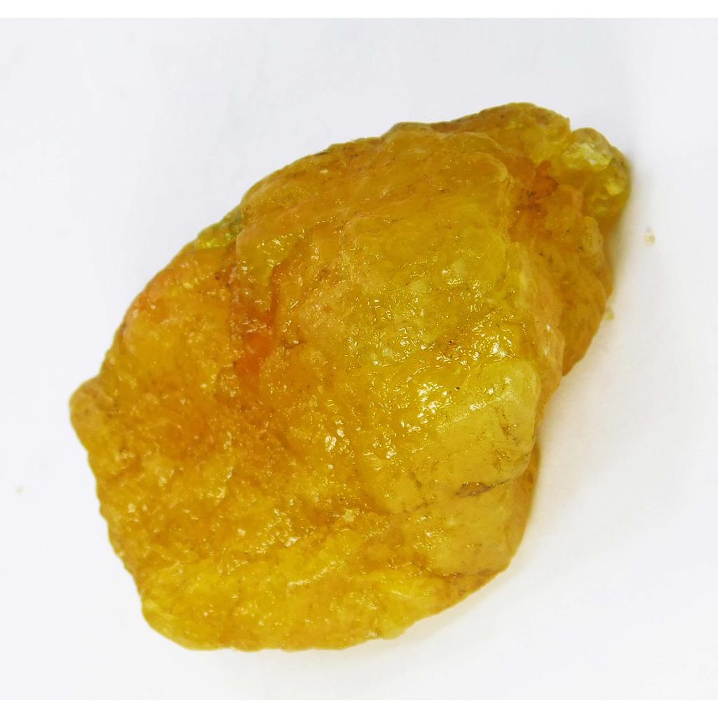 CERTIFIED Natural Yellow Sapphire 88 Ct Earth Mined Uncut Rough Loose Gemstone