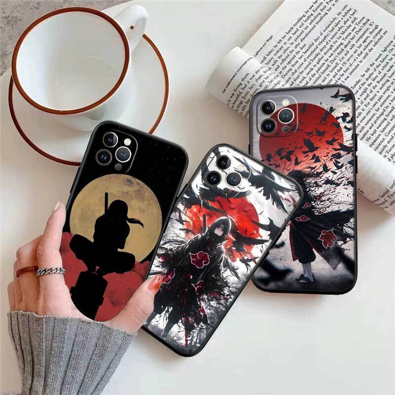 Naruto Uchiha Itachi Shockproof Phone Case for iPhone 6 6s 7 8 11 12 13 14 15 16 17 16E XS Pro Max XR X SE Air