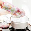 Утолщенные двухслойные силиконовые прихватки от ожогов для микроволновой печи