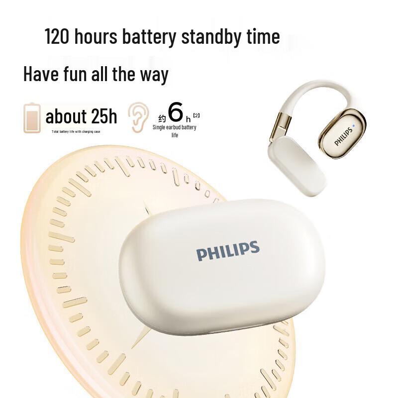 Philips Спортивная Bluetooth-гарнитура TAT5739 с костной проводимостью