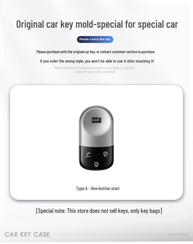 Rokid Exclusive 2023 Edition Full-Cover Key Case - Gradient Color Men's Protective Shell