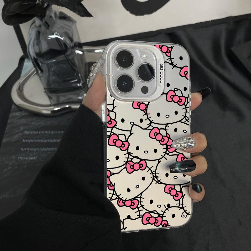 Adorable Hello Kitty Case For Huawei Honor 400 Lite Pro 90 Lite X9B X9D X9A X8A X7B X7D X7A X6B X6C 5G  Sanrio Cute Phone Casing