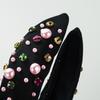 Новая повязка на голову ко Дню святого Валентина, завязанная, с бусинами, женская модная трендовая повязка на голову, с крупным и мелким жемчугом, аксессуары для волос