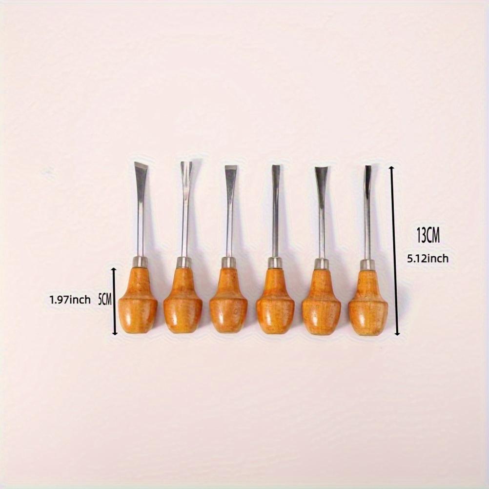 6Engraving Chisel Set Carving chisel Woodworking Tools Engraving tools