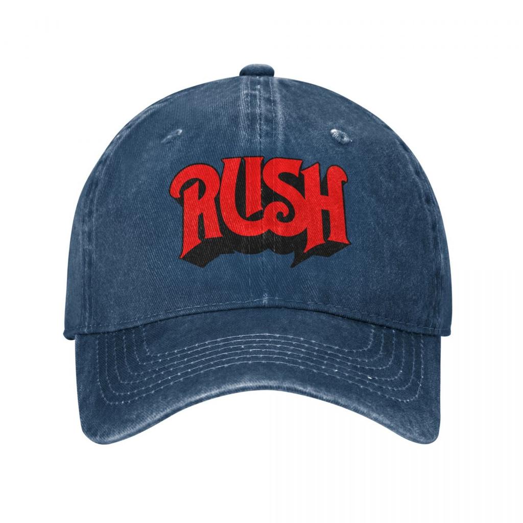 Бейсбольная кепка Rush Band Vintage Distressed Washed Headwear для мужчин и женщин Outdoor Summer Caps Hat