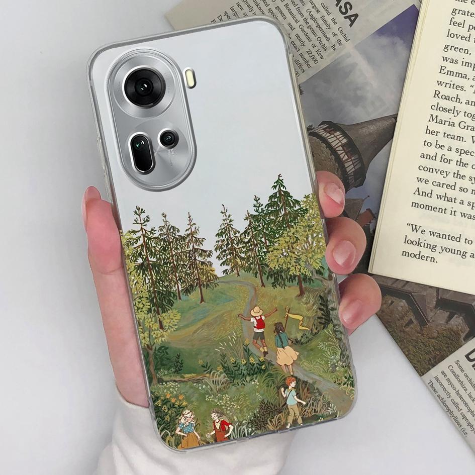 Для OPPO Realme C67 A3 12 Lite Pro+ Reno 11 Pro 5G задняя крышка крутая модные чехлы для девочек и мальчиков силиконовые мягкие супер противоударные прозрачные чехлы из ТПУ для OPPO