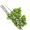 Simulation Plant Single Branch 29 Fork Cypress Pine Beauty Pine Branch Green Plant Plastic Flower Potted Plant Hotel Real Estate Landscaping