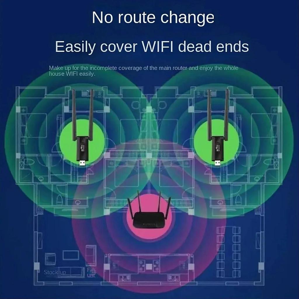 300 Мбит/с USB Wi-Fi повторитель, усилитель сигнала Wi-Fi, усилитель дальнего действия, Wi-Fi-маршрутизатор, расширение беспроводной домашней сети