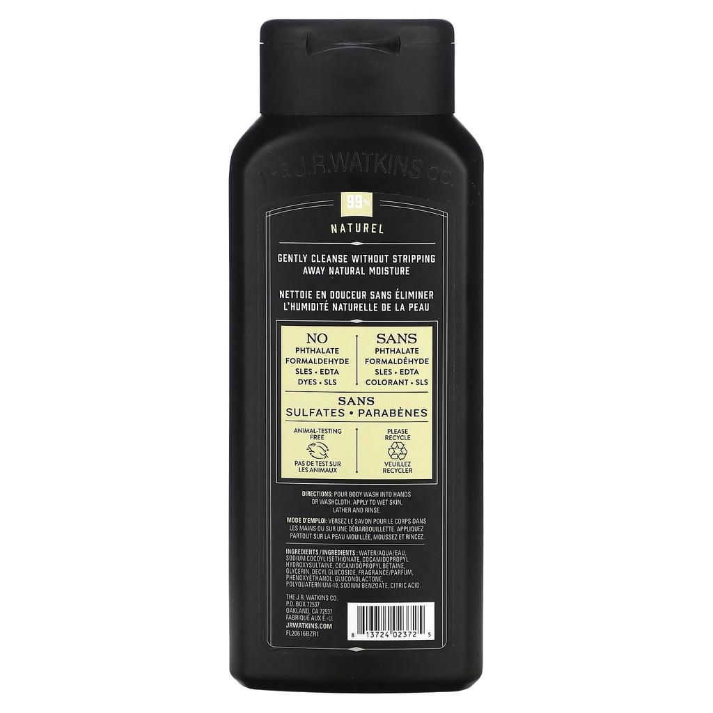 Men's Body Wash, Sandalwood Vanilla, 532 Ml (18 Fl Oz)