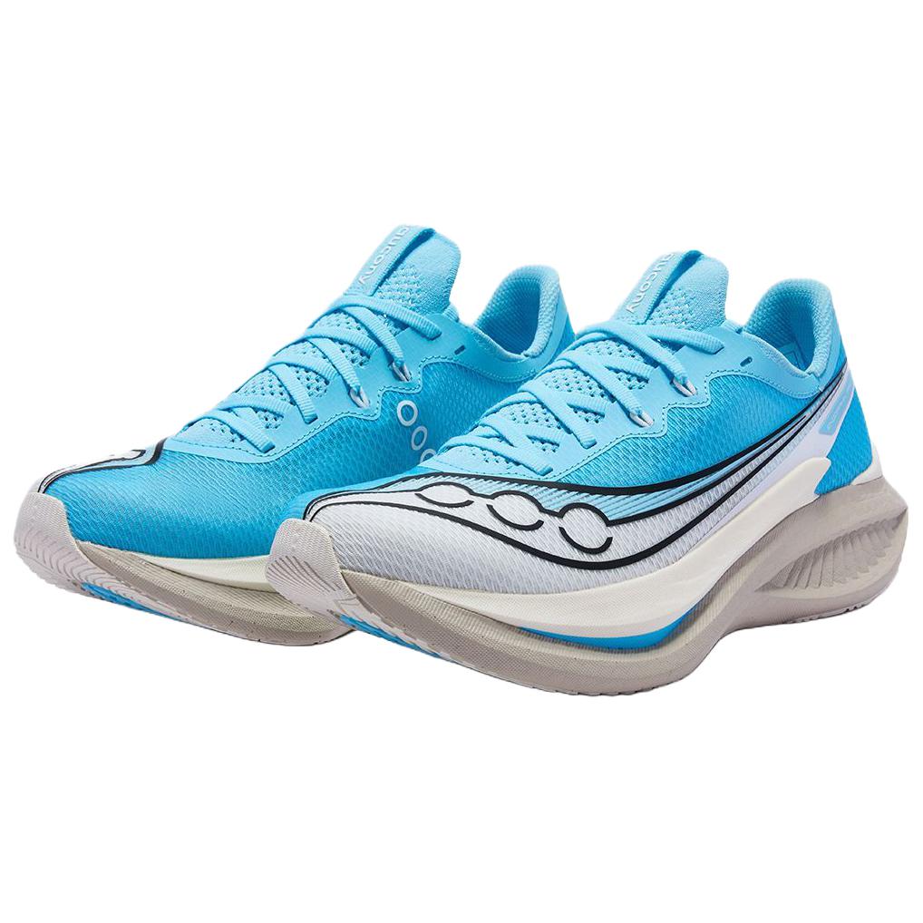 SAUCONY Endorphin Pro 5 Удобные Универсальные Отзывчивые Повседневные Беговые Кроссовки Унисекс Кеды Бежевый Светло-Голубой S31064-501