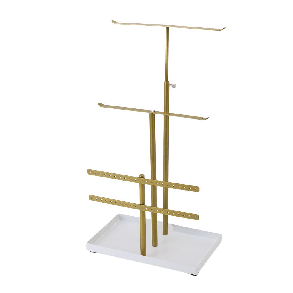 Jewelry Organizer Stand Necklace Holder Jewelry Holder Stand for Display Bracelets Earrings Rings Height Adjustable