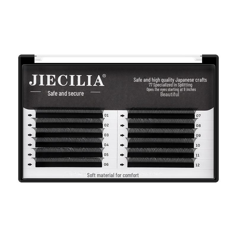 Y-Shaped Grafted Eyelashes YY, BCD Curled, Baby Curve, Super Soft, Natural Thick, Tangle-Free, Ideal for Eyelash Shops.