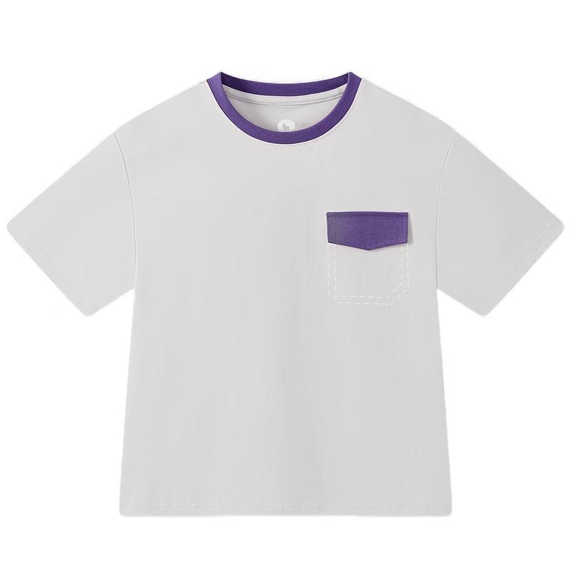 Детская футболка MQD с коротким рукавом, colorblock, с охлаждающим эффектом