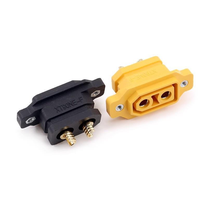 Amass XT90NE-F Gold-Plated High-Current Charging Plug for Lithium Batteries