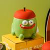 Cartoon Funny Apple Ceramic Mug Thick Lips Big Mouse Apple Shaped Coffee Mug Breakfast Milk Cup For Kids